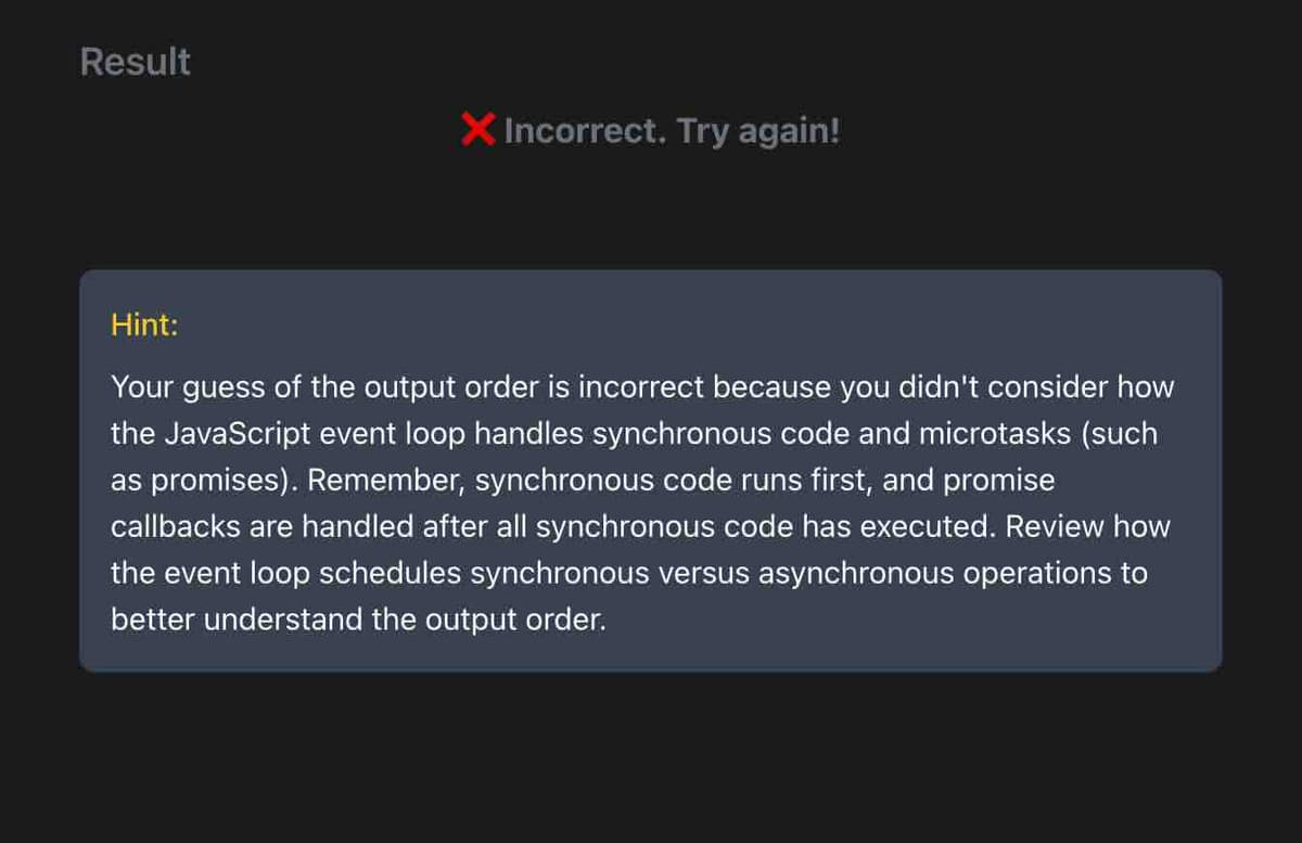 Real-time Feedback